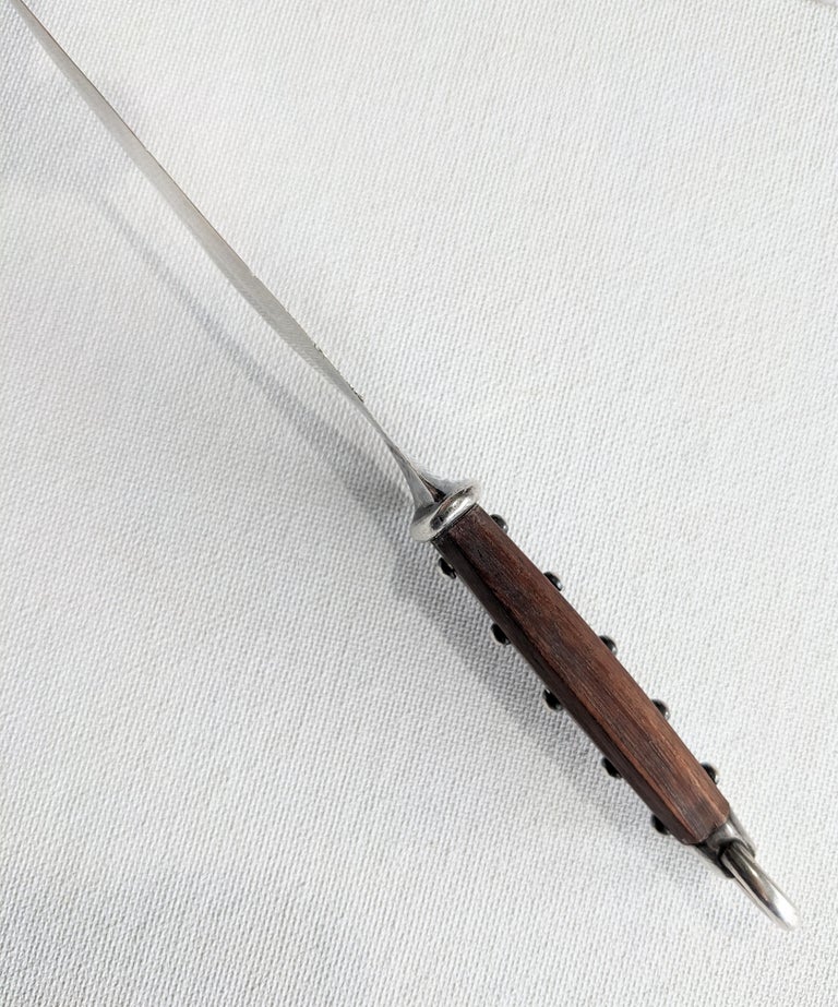 Spratling Sterling and Wood Letter Opener For Sale at 1stDibs