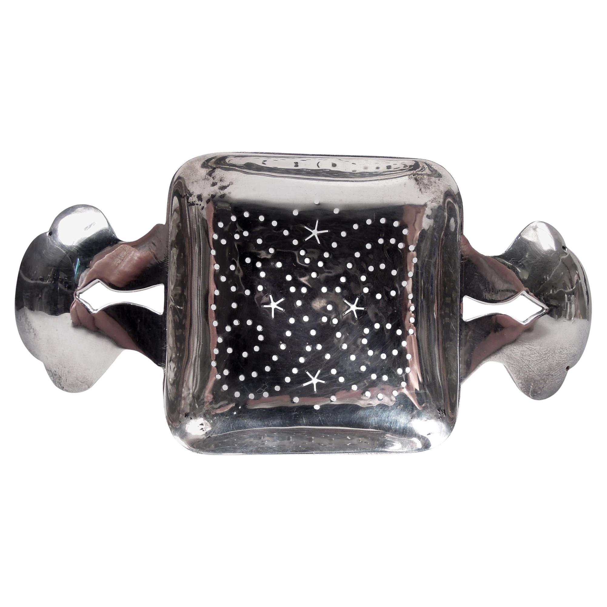 Spratling Taxco Midcentury Sterling Silver Tea Strainer