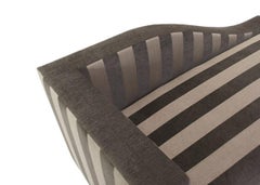 Sprawl Chaise Lounge -Upholstery, Wood Legs, Loose Cushion, Tight & Rounded Back