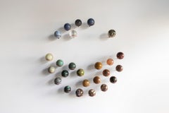 Galaxies III, Sten Studio, sculpture murale avec pierres naturelles