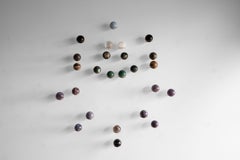 Sprawling Galaxies VII - Sten Studio - Wall installation with natural stones