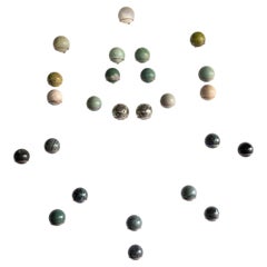 Sprawling Galaxies VII - Sten Studio - Wall installation with natural stones