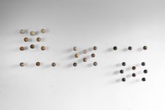 Sprawling Galaxies X - Sten Studio - Wall sculpture with natural stones