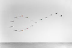 Sprawling Galaxies XVI - Sten Studio - Wall installation with natural stones