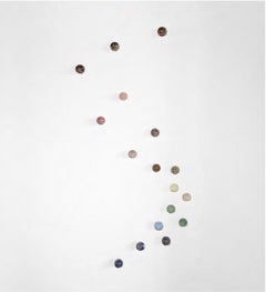 Sprawling Galaxies XX - Sten Studio - Wandinstallation mit Natursteinen