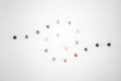 Sprawling Galaxies XXIV - Sten Studio - Wall installation with natural stones