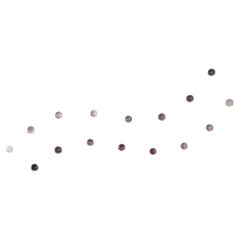 Sprawling Galaxies XXV - Sten Studio - Wall installation with natural stones