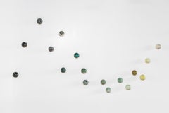 Sprawling Galaxies XXVI - Sten Studio - Wall installation with natural stones