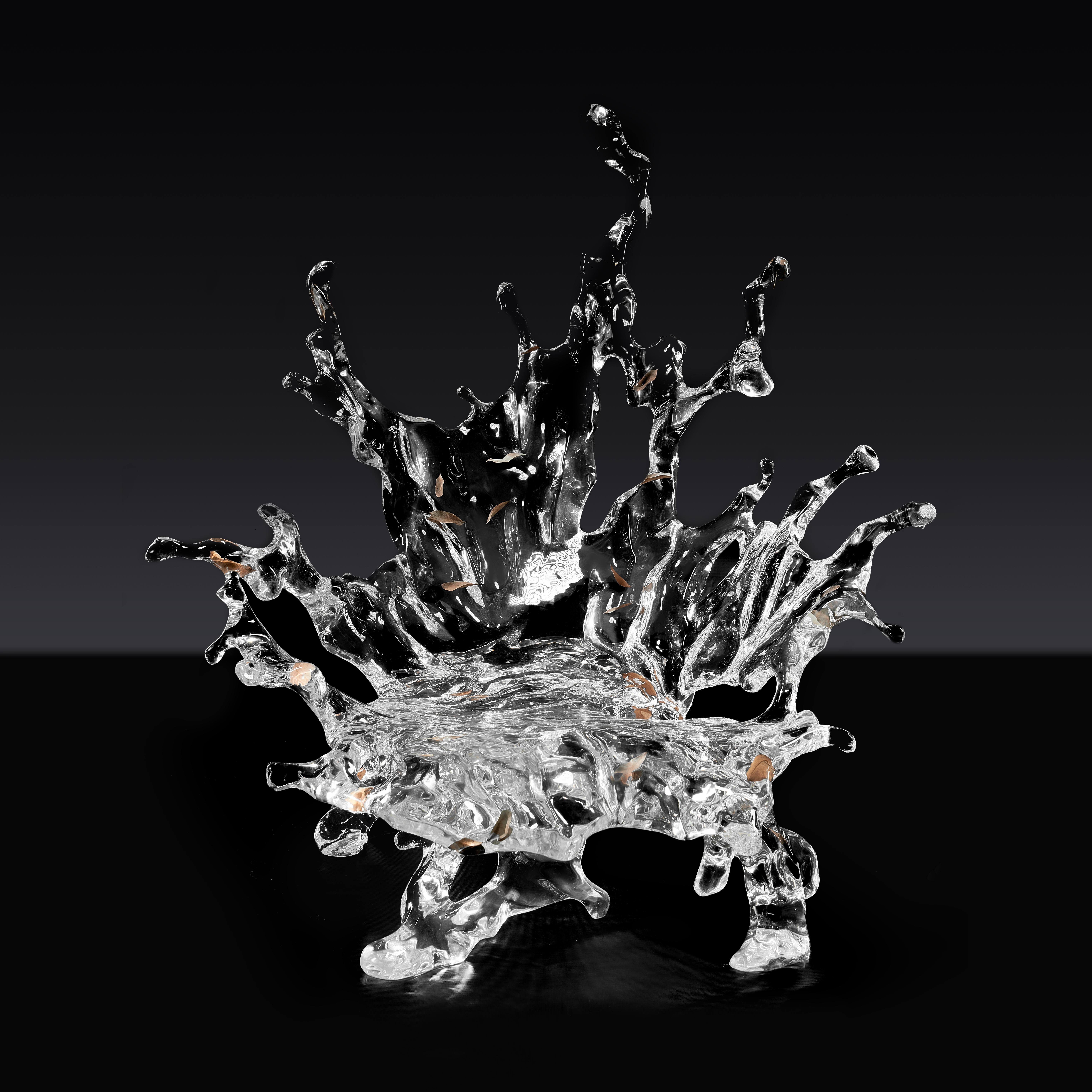 Fauteuil de salon spray en cristal par GORDON GU Neuf - En vente à hong kong, HK