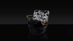 Fauteuil de salon spray en cristal par GORDON GU