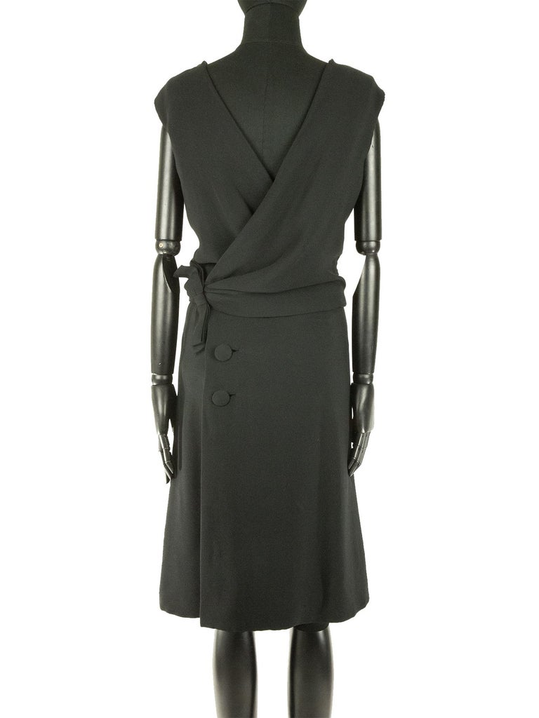 Spring 1961 Couture Dior By Marc Bohan Cocktail Dress In Good Condition For Sale In London, GB