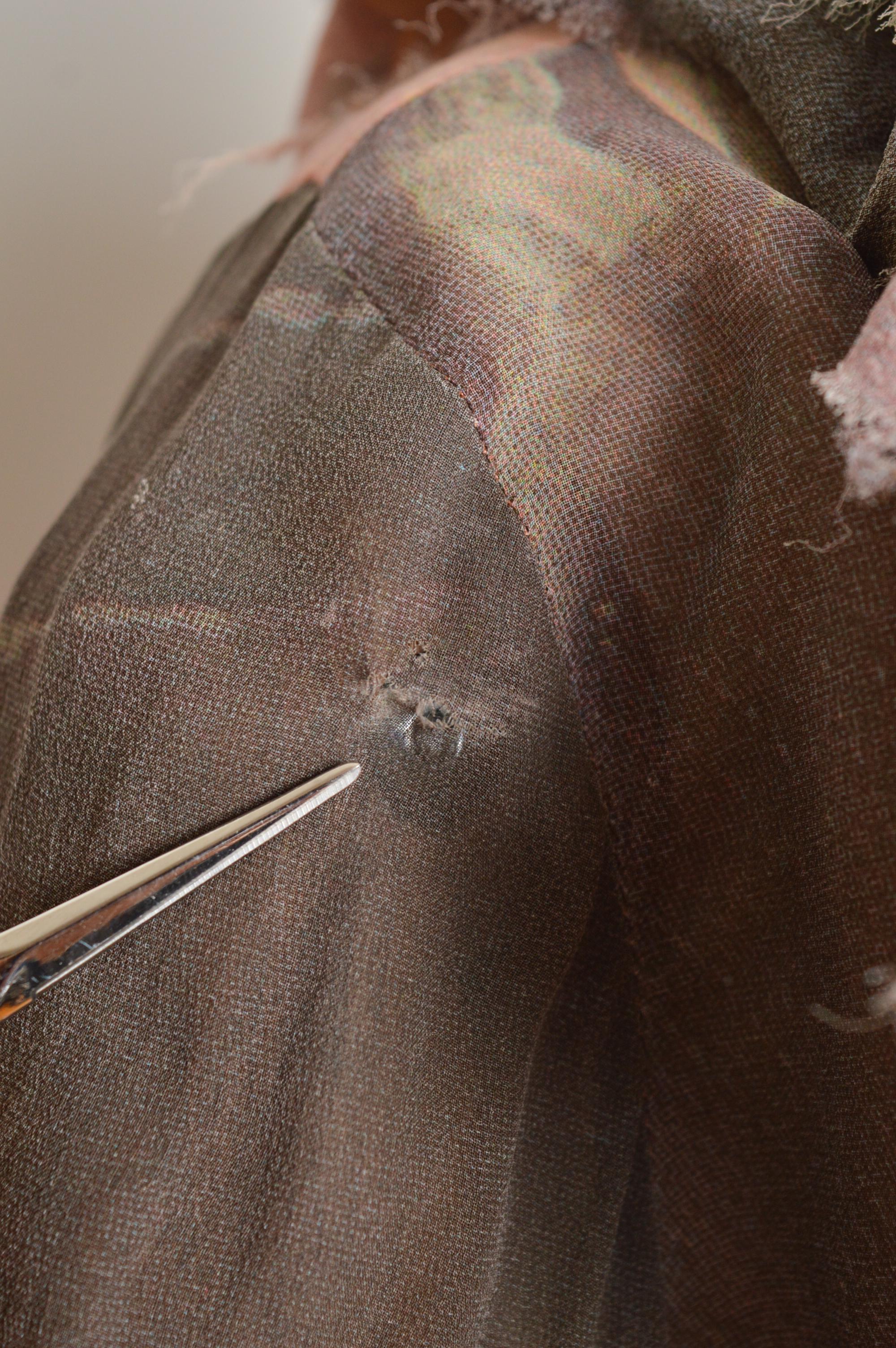 Frühjahr 1993 Vivienne Westwood Boucher Print Gerüschte Bauernbluse - Hemd im Angebot 7