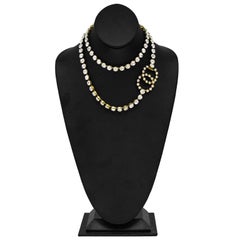Printemps 1995 Chanel Rhinestone CC Collier/Ceinture