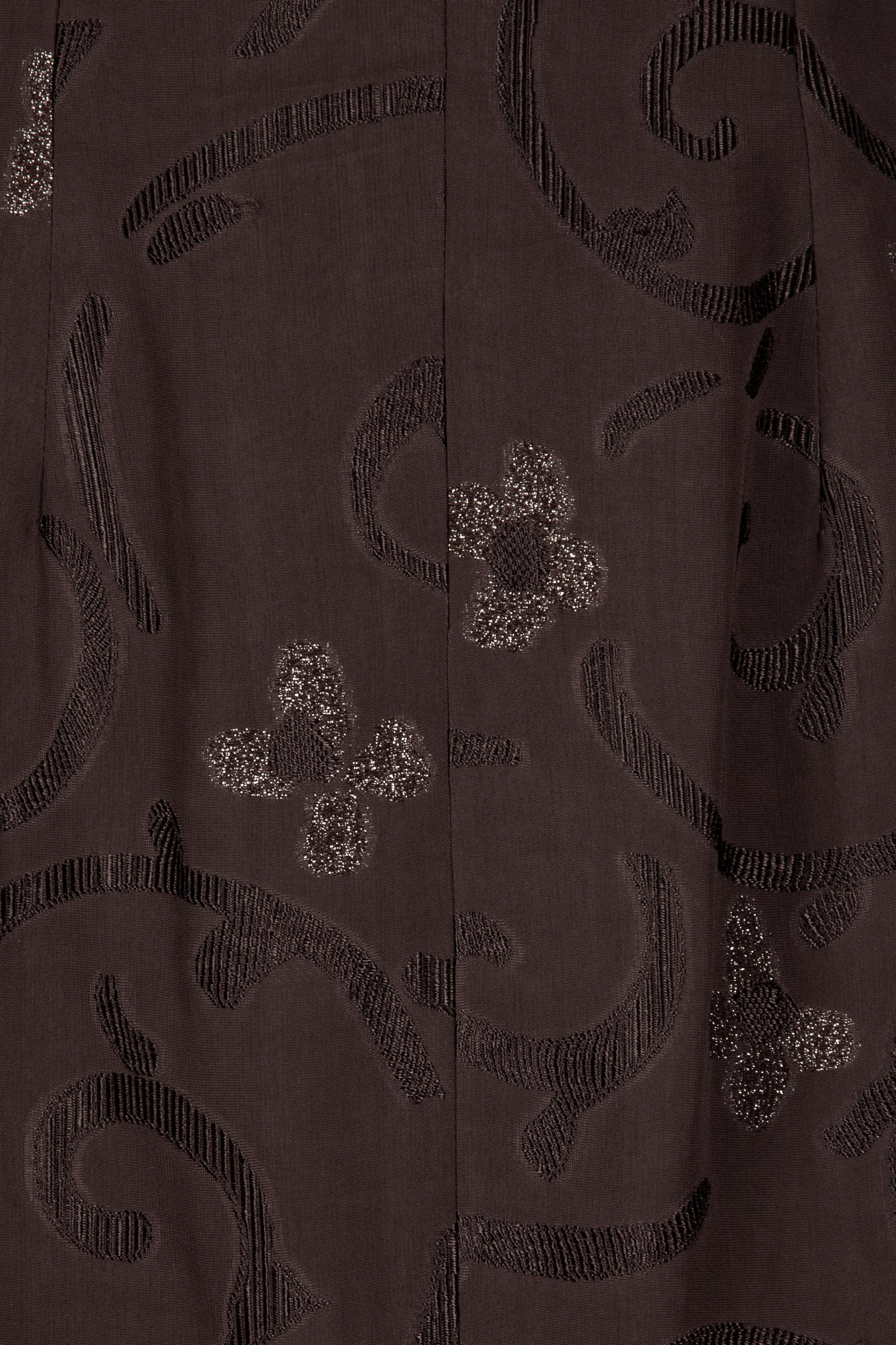 Spring 1997 GIORGIO ARMANI Runway & Ad Campaign Brown Backless Maxi Dress 8