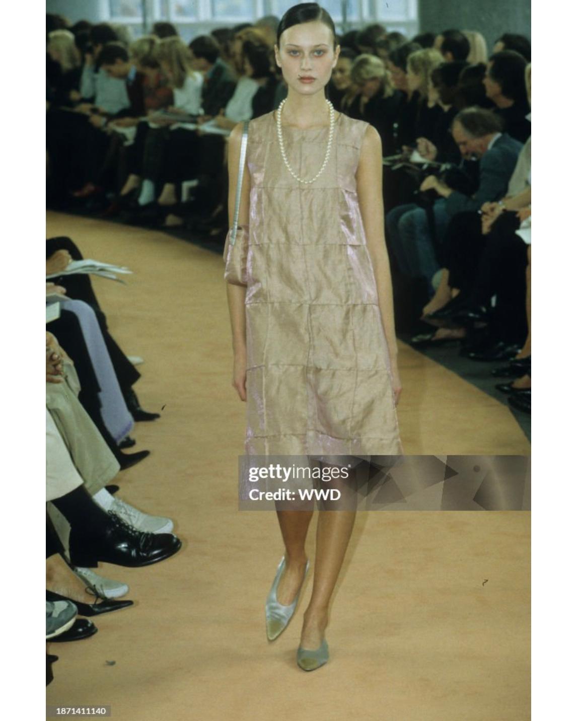 Spring 1999 Chanel Pastel Iridescent Open Front Jacket For Sale 1