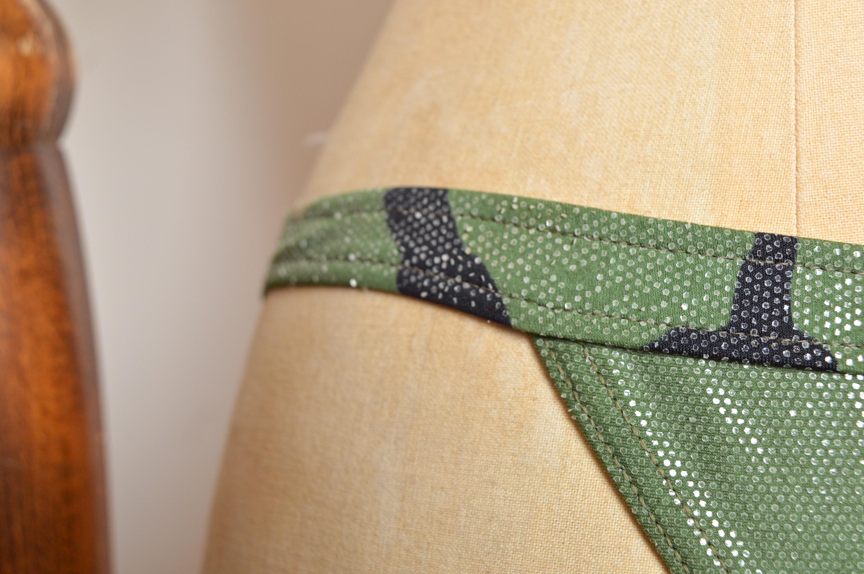 Printemps 2001 Christian Dior by John Galliano Camo Bikini - Army Swimsuit en vente 12