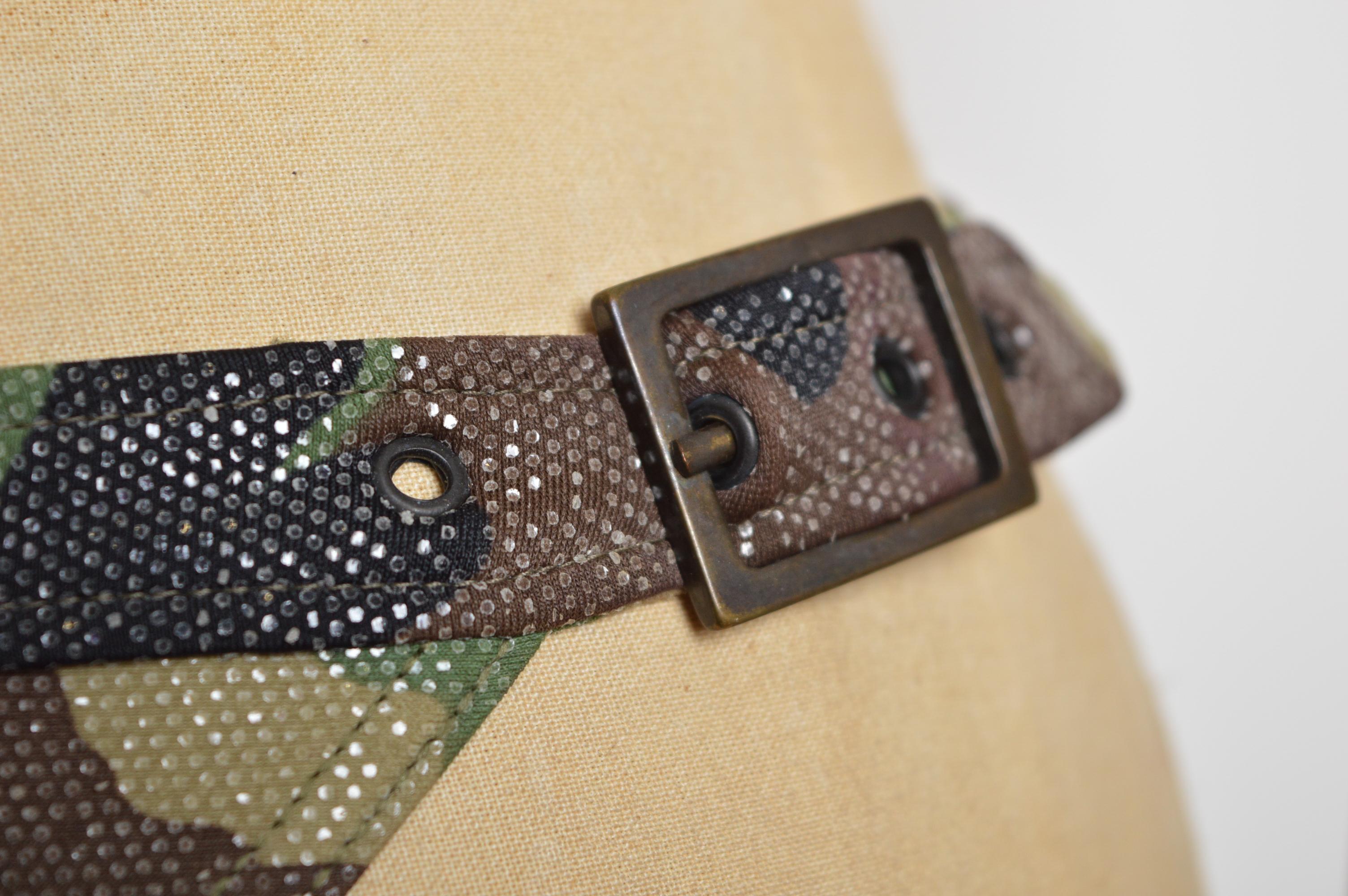 Printemps 2001 Christian Dior by John Galliano Camo Bikini - Army Swimsuit en vente 2