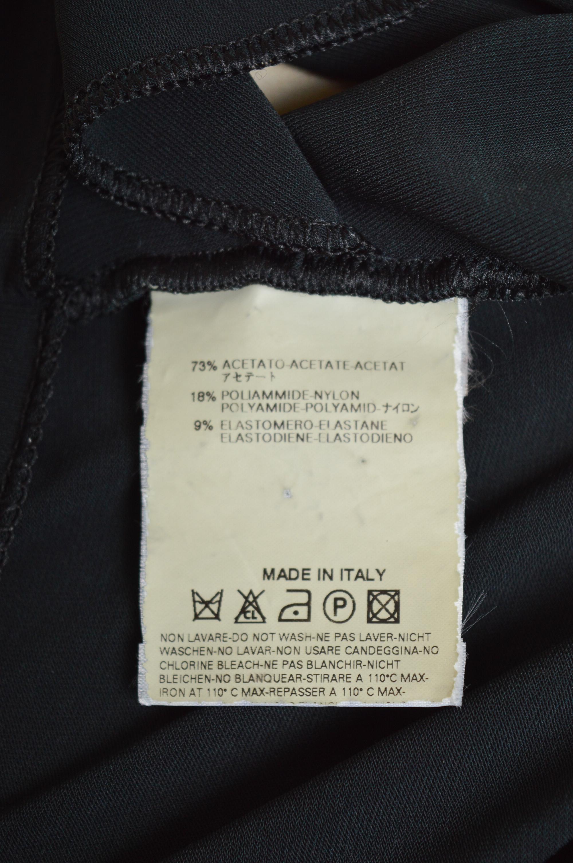 Primavera 2003 Vivienne Westwood Canotta monospalla nera - Canottiera in vendita 6