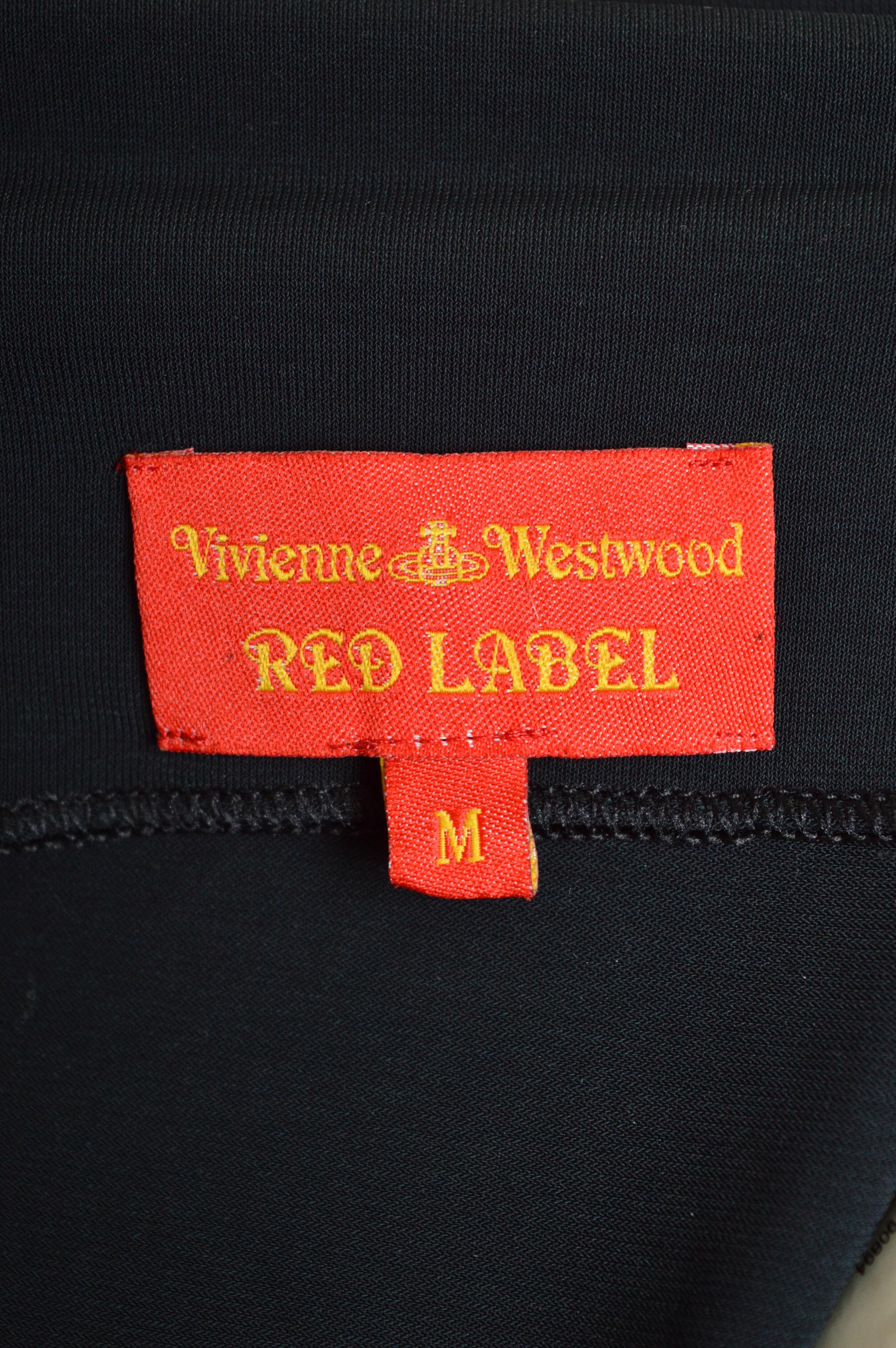 Primavera 2003 Vivienne Westwood Canotta monospalla nera - Canottiera in vendita 3