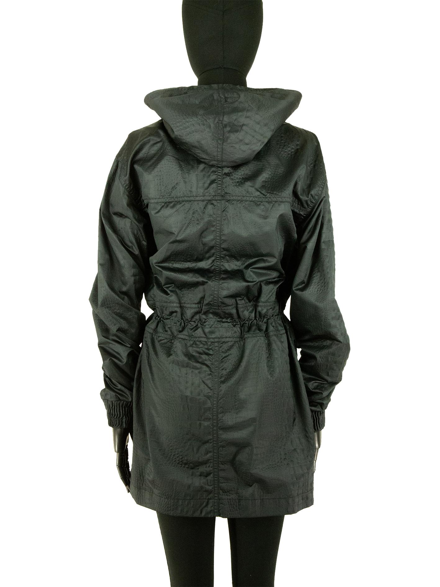 Spring 2009 Chanel Alligator Print Rain Coat For Sale 1