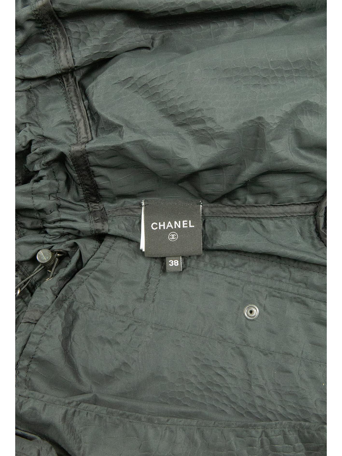 Spring 2009 Chanel Alligator Print Rain Coat For Sale 3