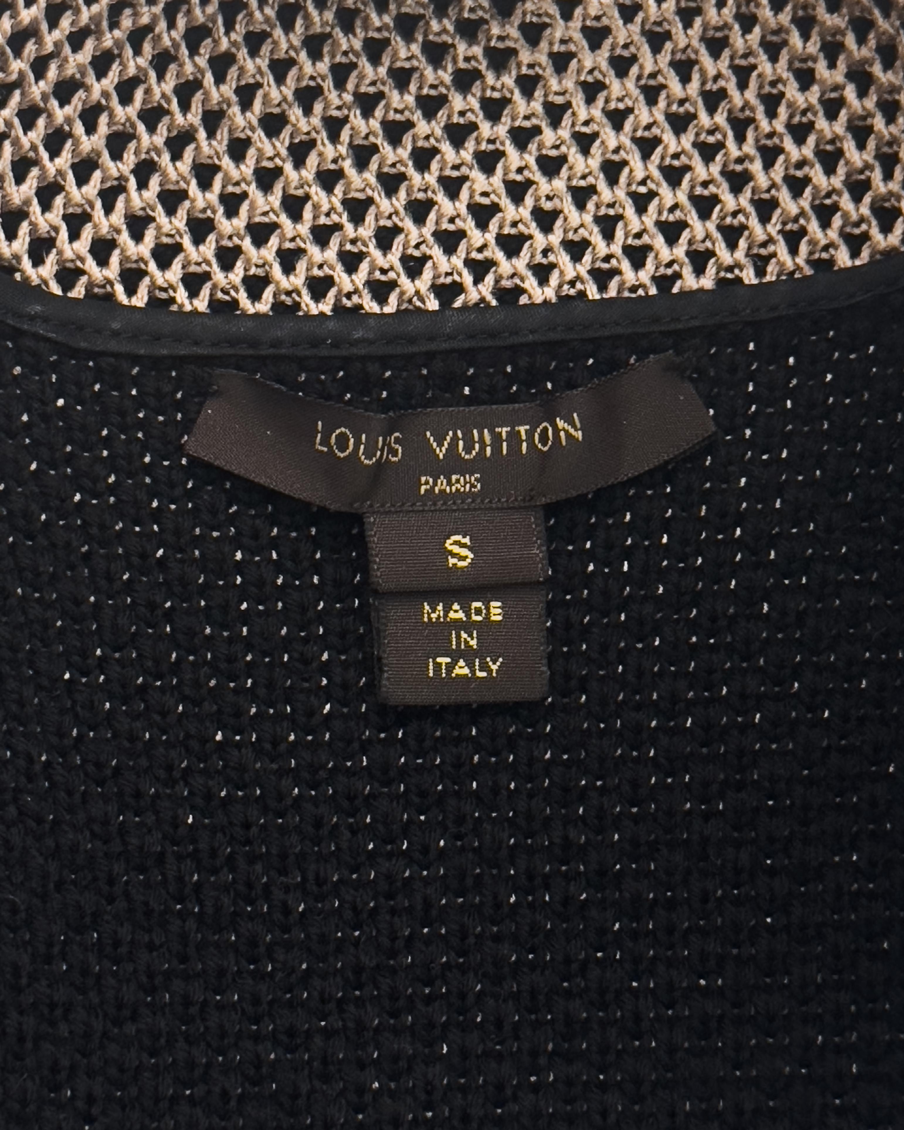 De las mujeres Primavera 2016 Louis Vuitton by Nicolas Ghesquière Chaqueta de punto gofre con lazo en venta