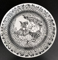 Spring Bjorn Wiinblad Four Seasons Plate For Nymølle