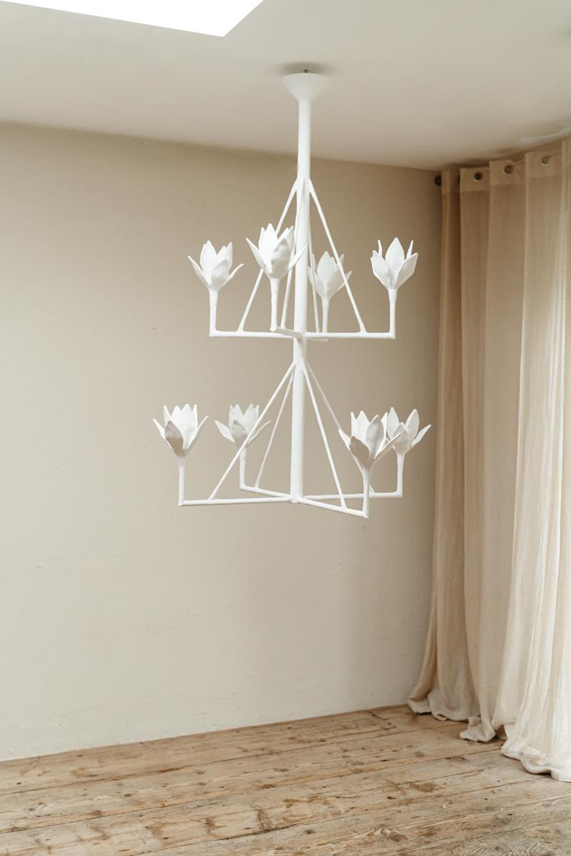 Spanish Spring chandelier by Serge Castella For Sale