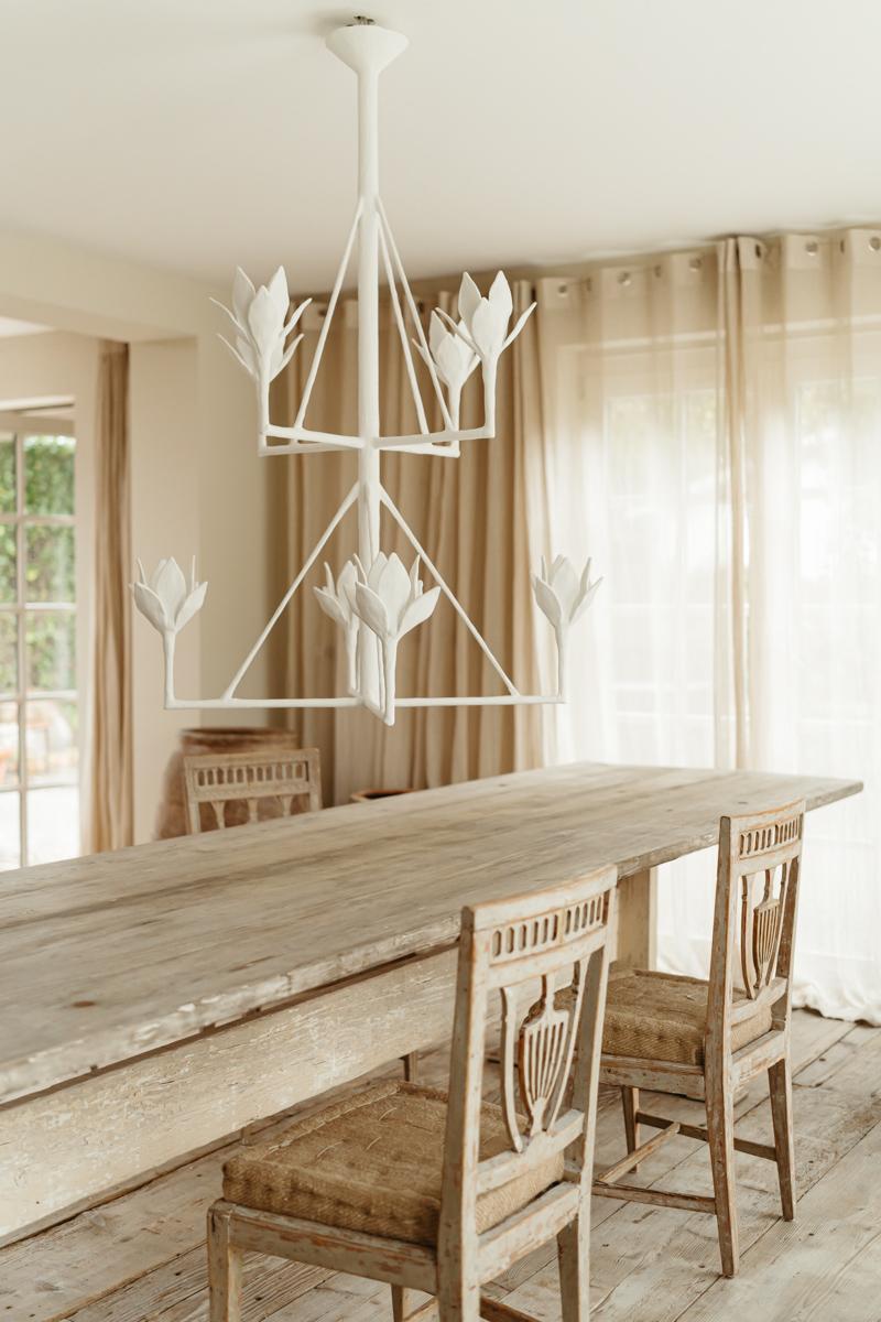 Spring chandelier by Serge Castella For Sale 3