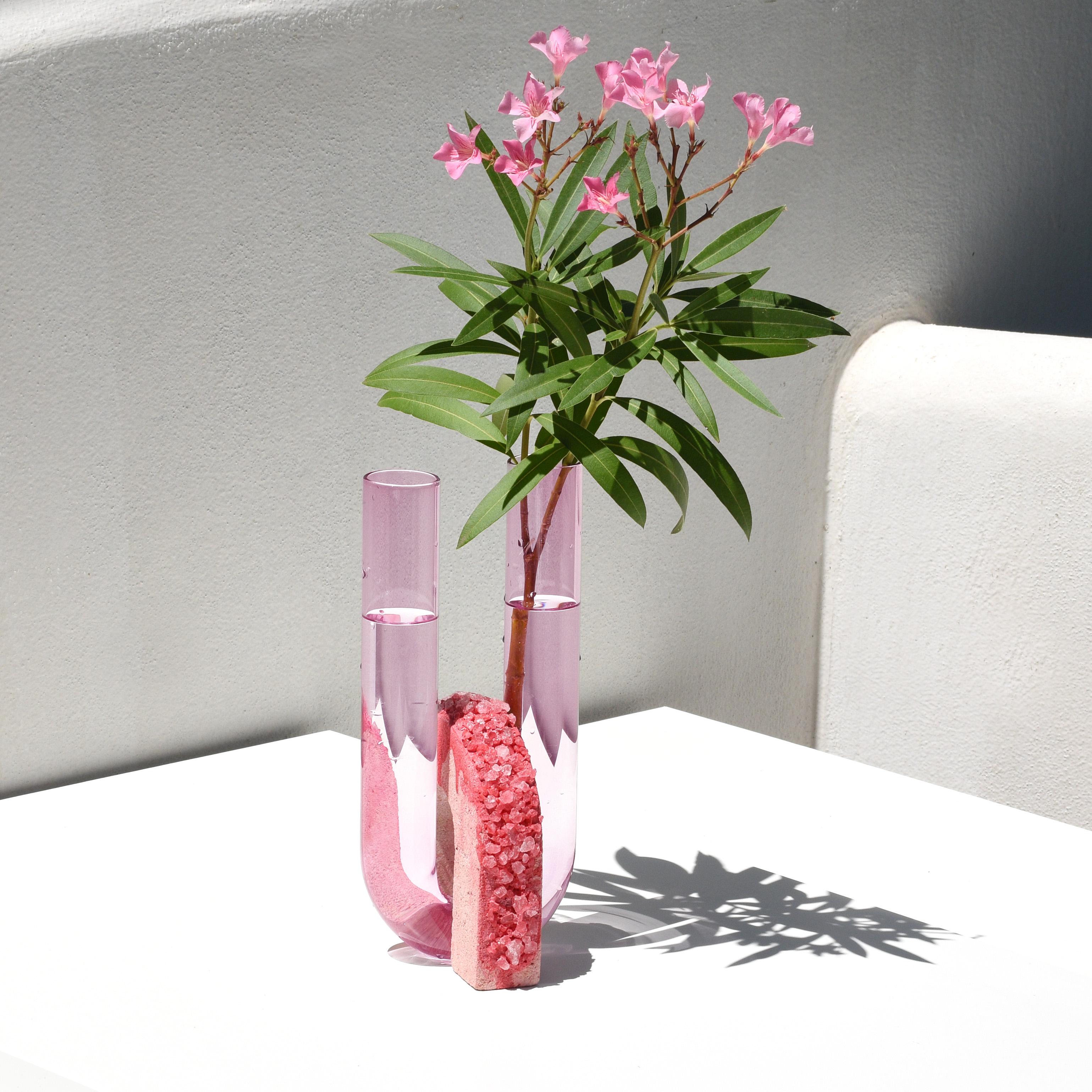 Post-Modern Spring Cochlea Della Liberazione Seasons Edition Vase by Coki Barbieri For Sale