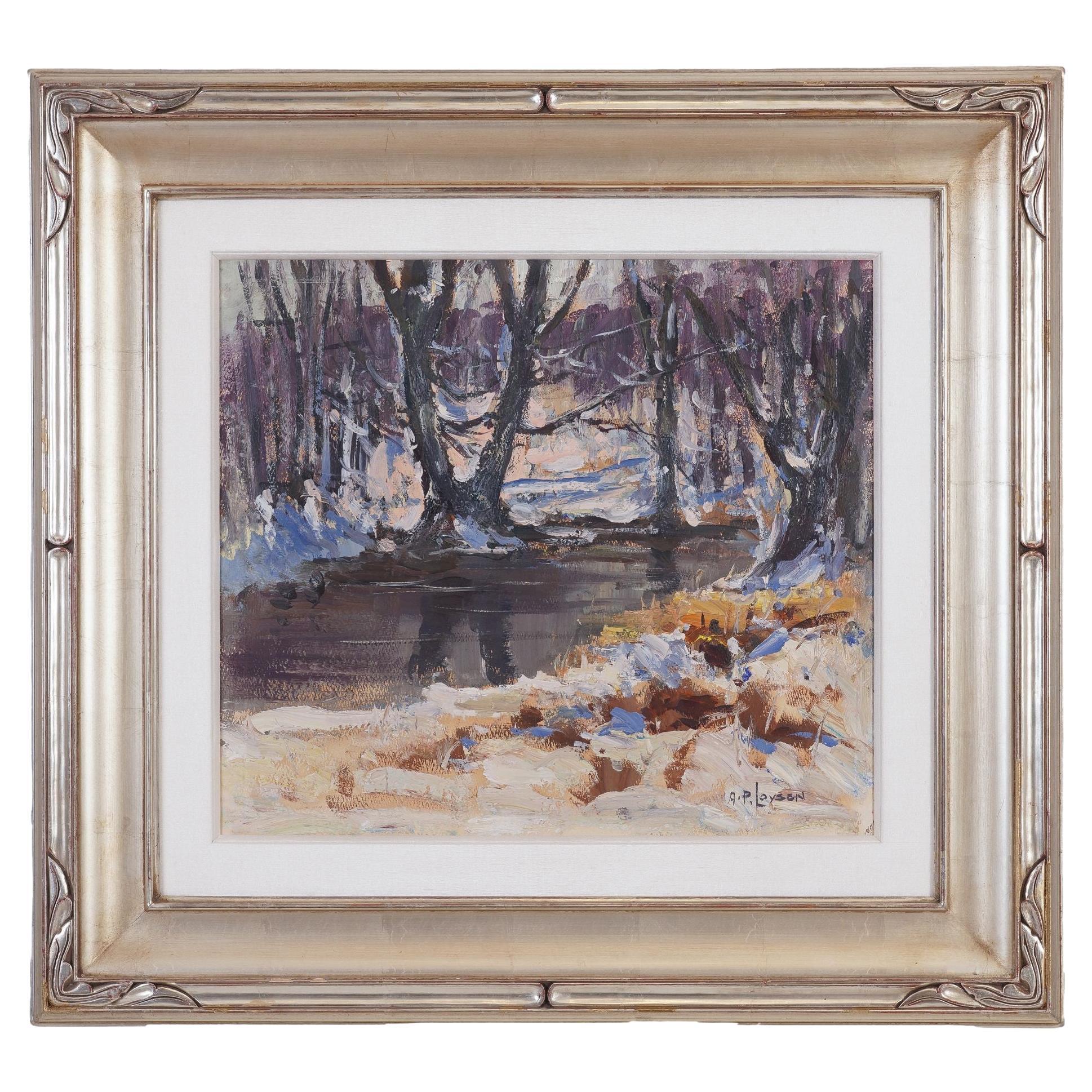Spring, Coshocton Valley by Arthur P. Loysen, 1944 For Sale
