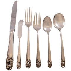 Spring Glory by International Sterling Silver Flatware Service 8 Set 52 Pieces