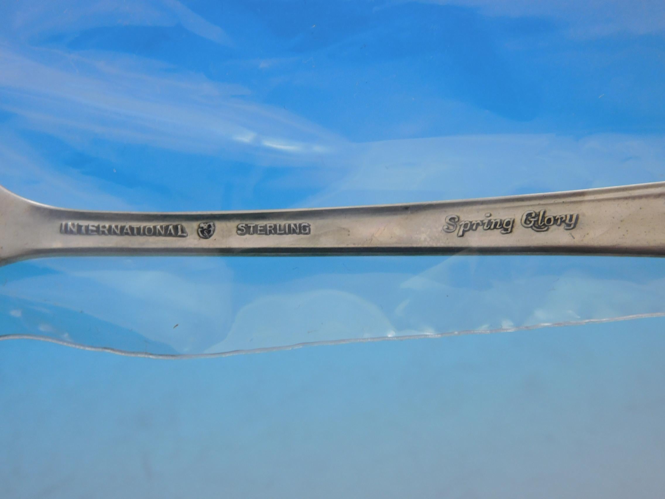 Spring Glory by International Sterling Silver Set di posate 36 pezzi Nuovo in vendita 1