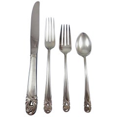 Spring Glory by International Sterling Silver Servizio di Posate 36 Pezzi