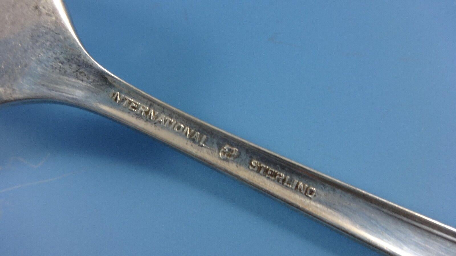 Milieu du XXe siècle Service de table en argent sterling Spring Glory par International, 46 pièces en vente