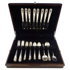 Spring Glory by International Sterling Set di posate per 8 persone 41 pezzi