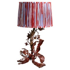 Spring in Kashmir Table Lamp Small in Brass, Viya by Vikram Goyal