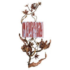 Spring in Kashmir Wall Sconce A in Brass, Viya by Vikram Goyal