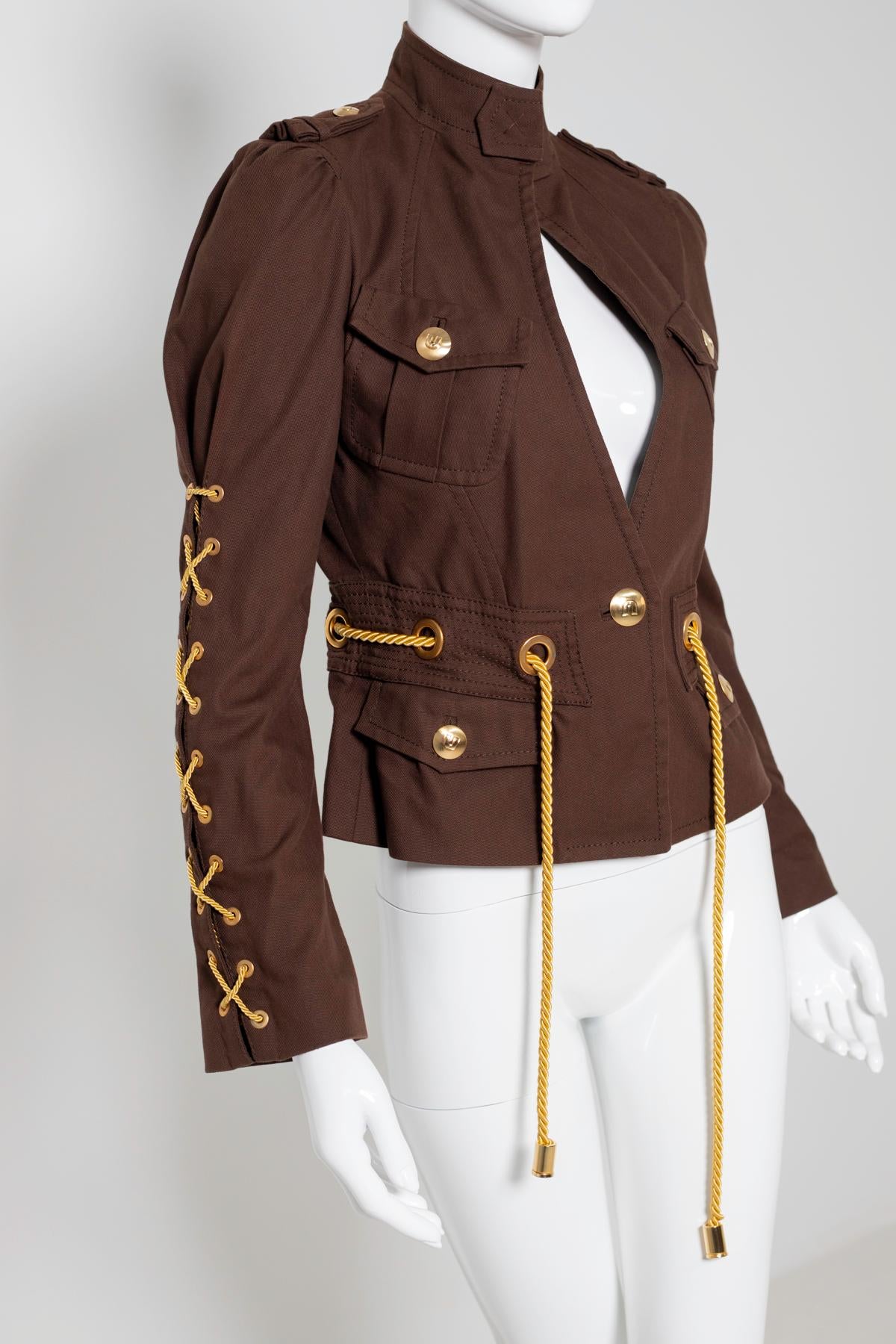 Emanuel Ungaro Vintage Spring Jacket, Original Label In Good Condition For Sale In Milano, IT