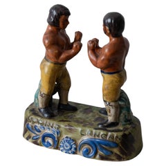 Spring & Langan Staffordshire Style Boxing Figure