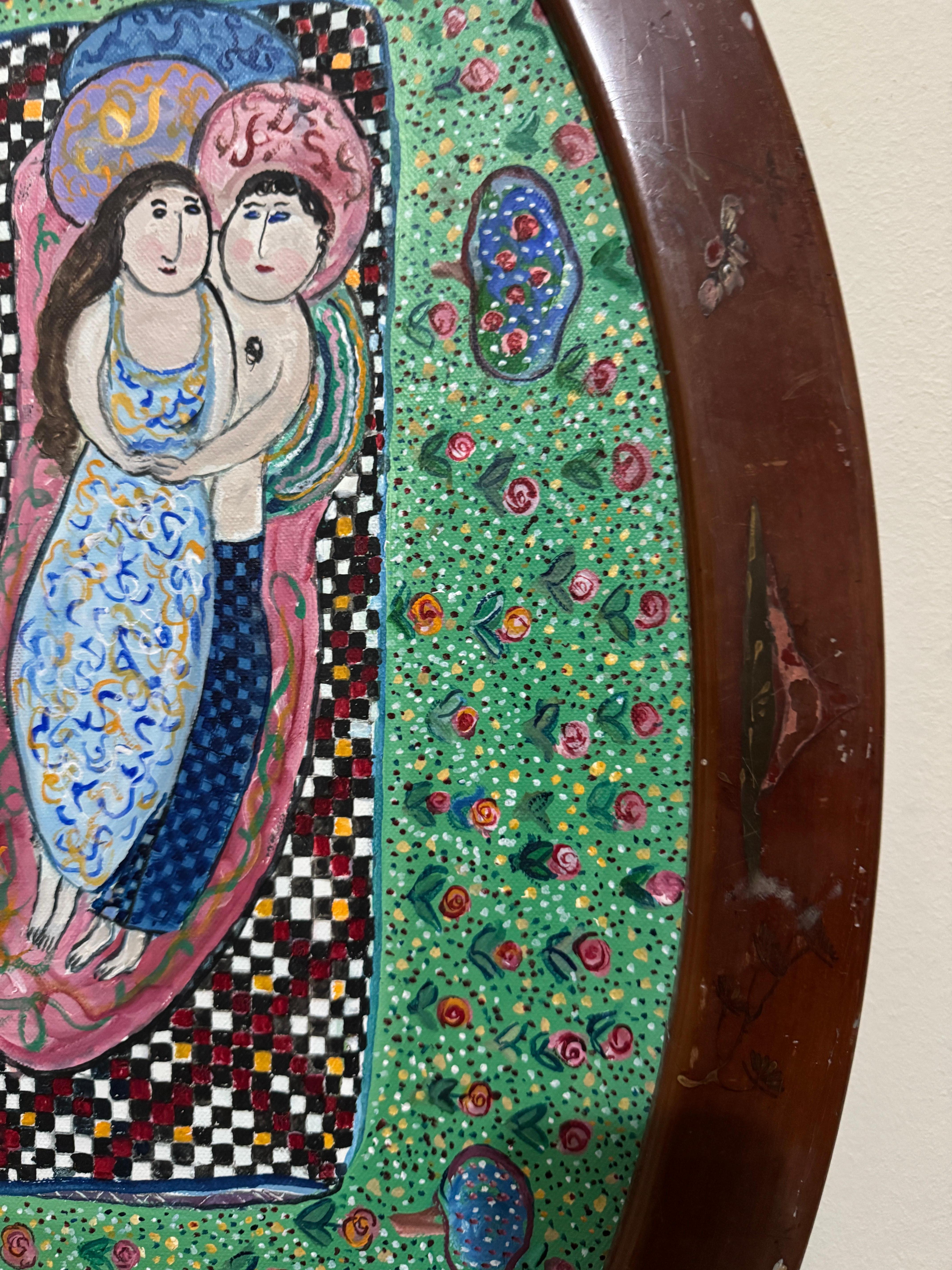 „Spring Lovers“ von Dora Holzhandler (1928 - 2015) im Zustand „Gut“ im Angebot in Basildon, GB