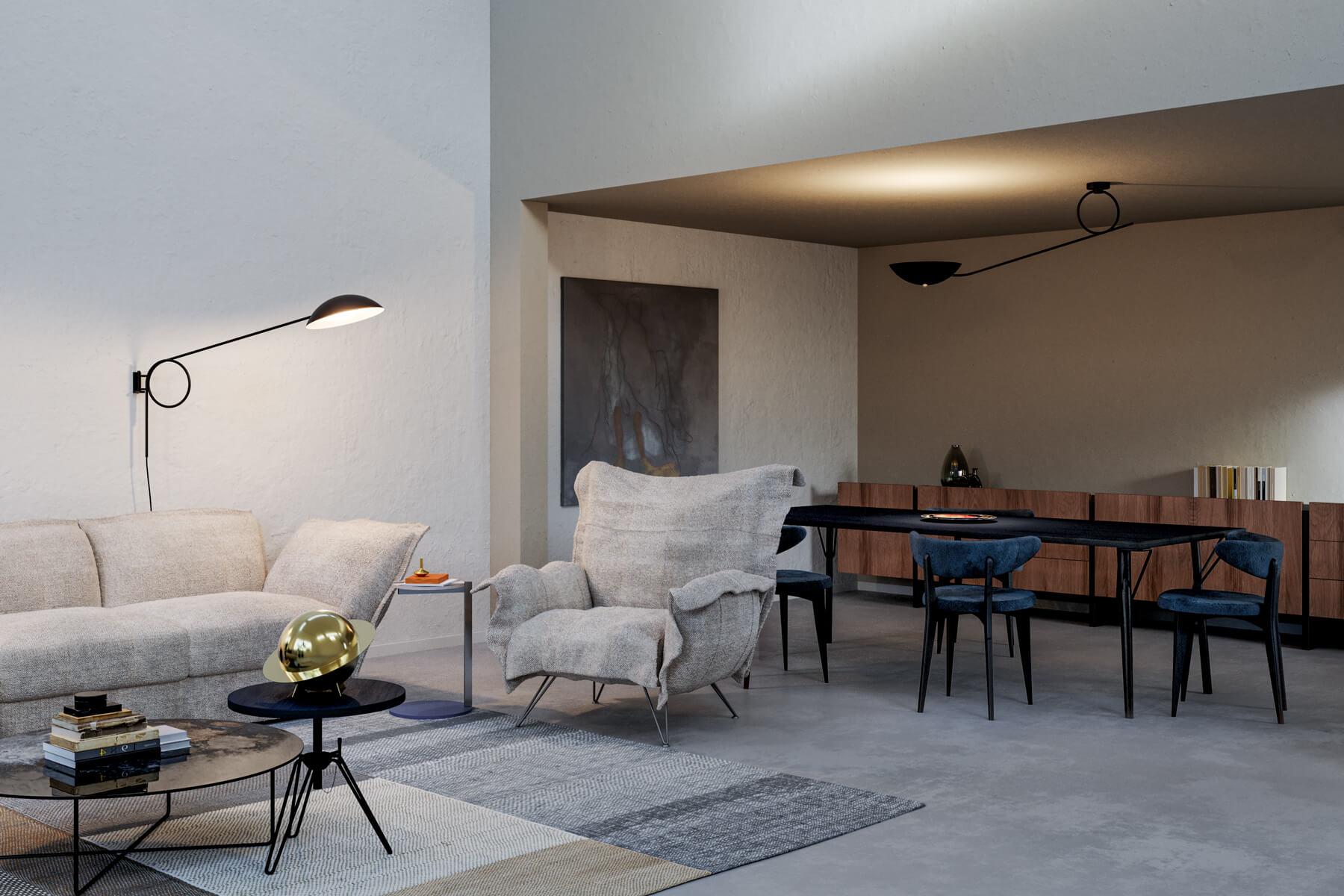 SPRING Medium Wall lamp by Diesel Living with Lodes For Sale 1