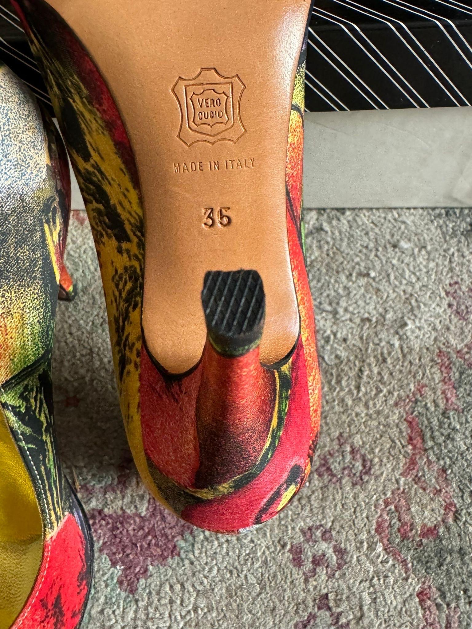 Scarpe primavera estate 1991 Gianni Versace 