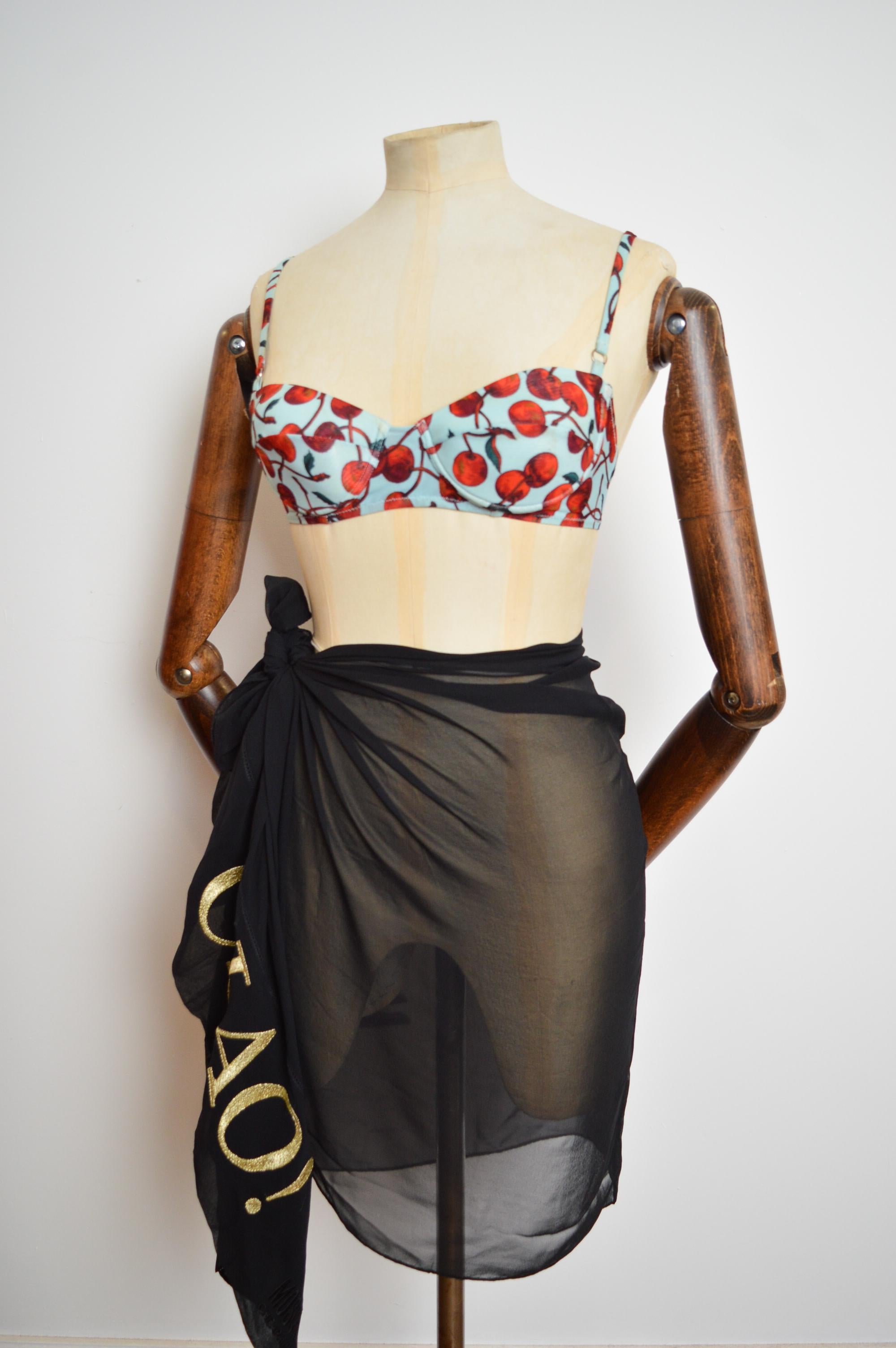 top uncinetto dolce e gabbana