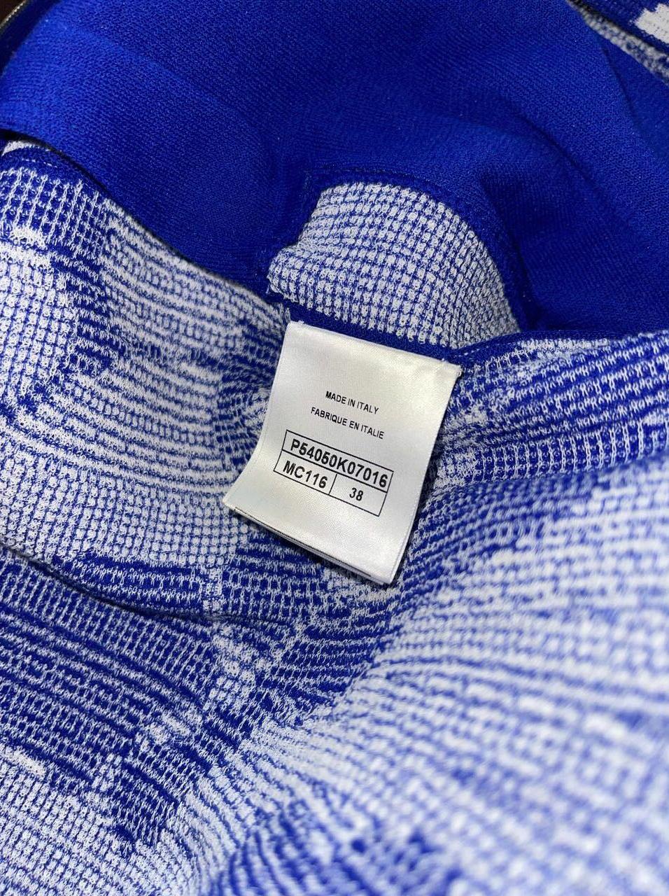 CAMPAÑA PUBLICITARIA CHANEL Primavera/Verano 2016 ''Aeropuerto'' VESTIDO AZUL IT 38 1