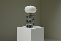Lampada da tavolo Spring di Ingo Maurer per Design M, anni '60, Germania.