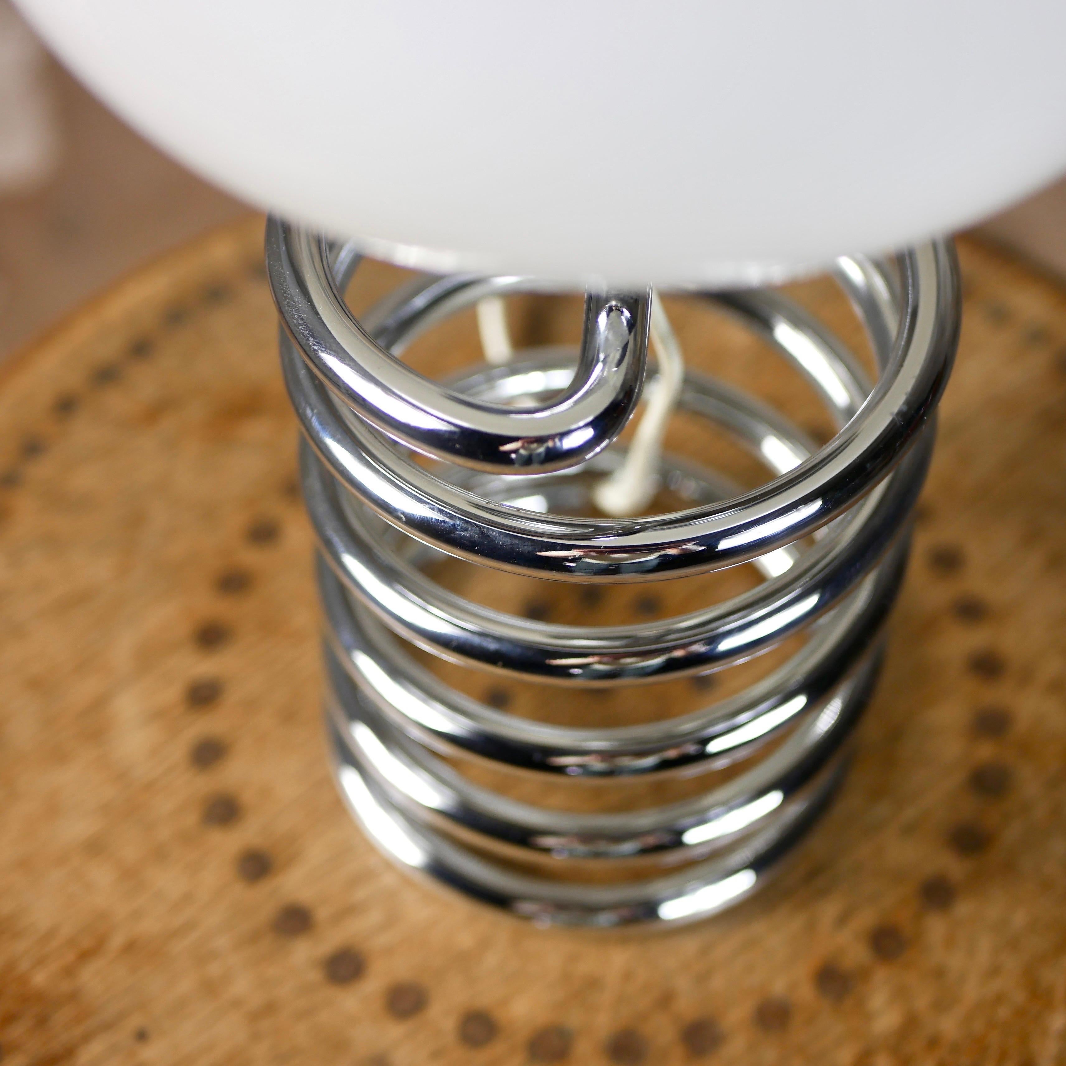 Spring table lamp « Spirale » by Ingo Maurer, made in Germany, 1965 1