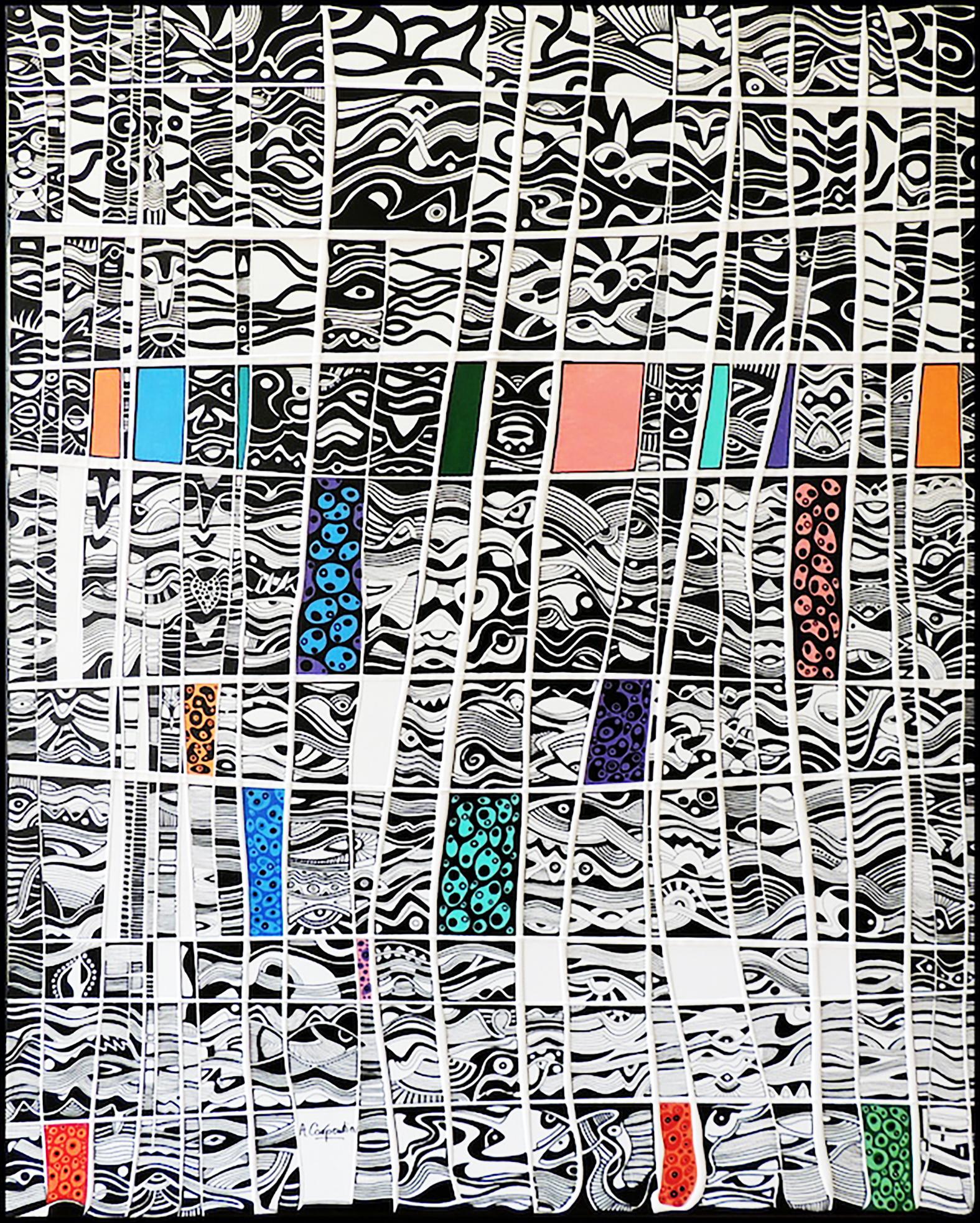 Spring Vibes - Alain Carpentier 
Acrylique sur toile 
25F - 81cm x 65cm 
2022 
1800 euros