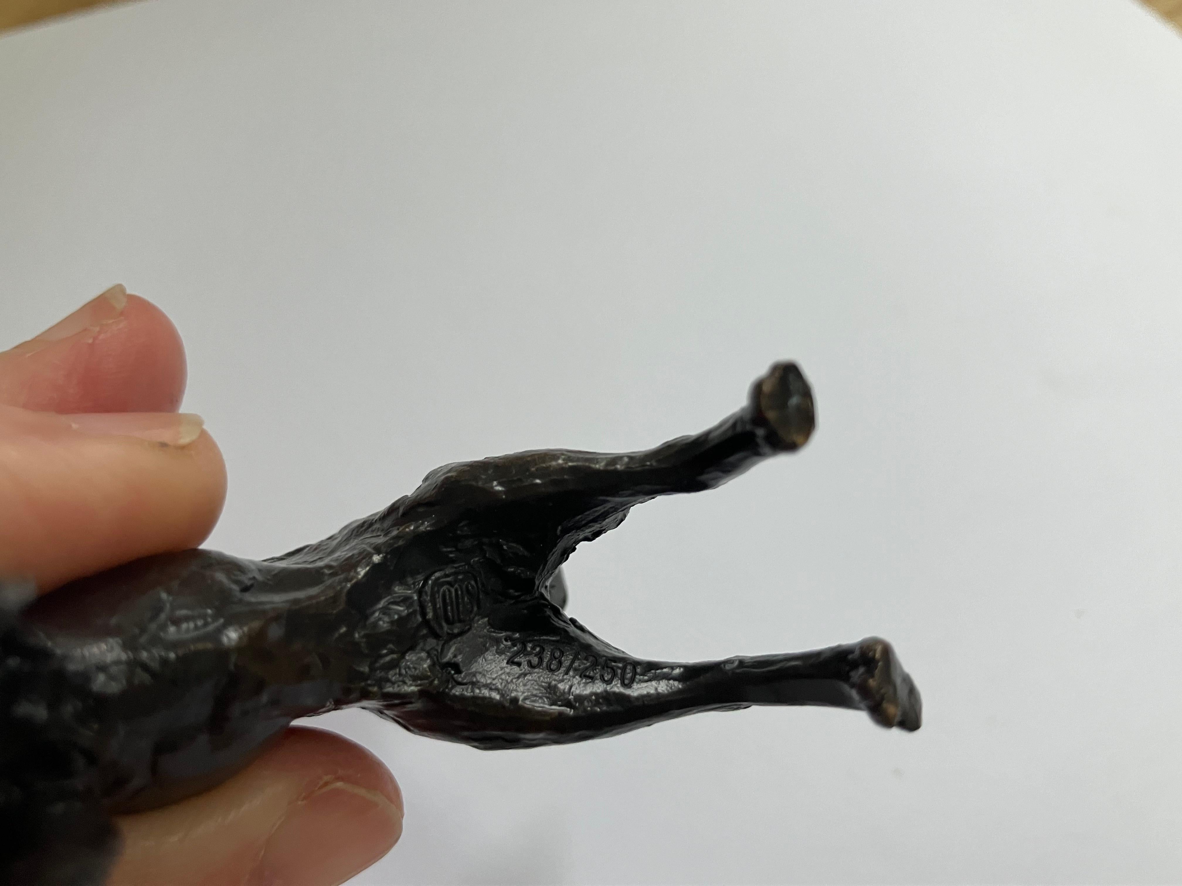 Bronzo Scultura Springer Spaniel in bronzo in edizione limitata firmata da Michael Simpson in vendita