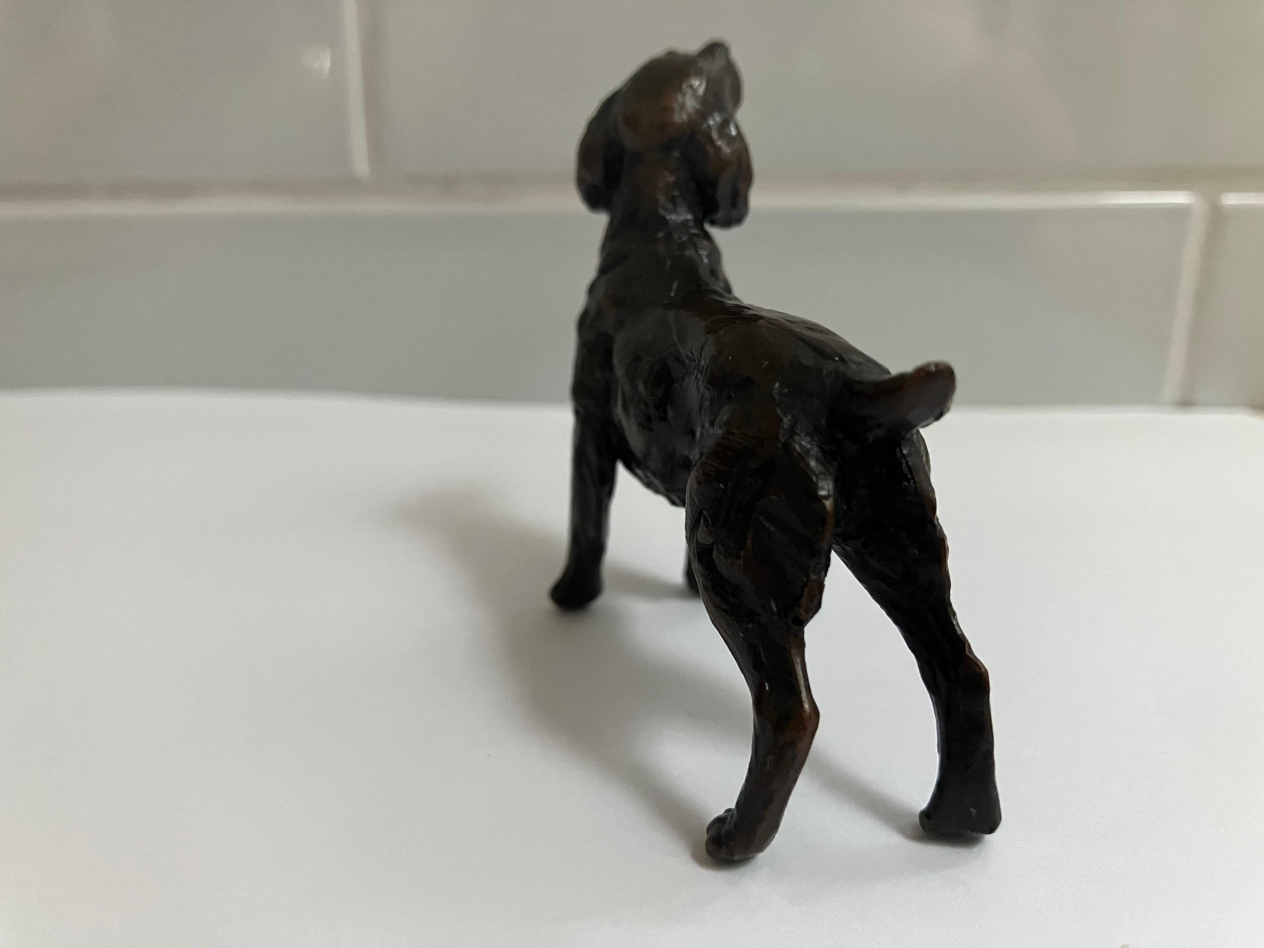 Scultura Springer Spaniel in bronzo in edizione limitata firmata da Michael Simpson in vendita 1